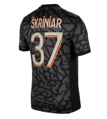 Paris Saint-Germain Milan Skriniar #37 Tredjetröja 2023-24 Kortärmad